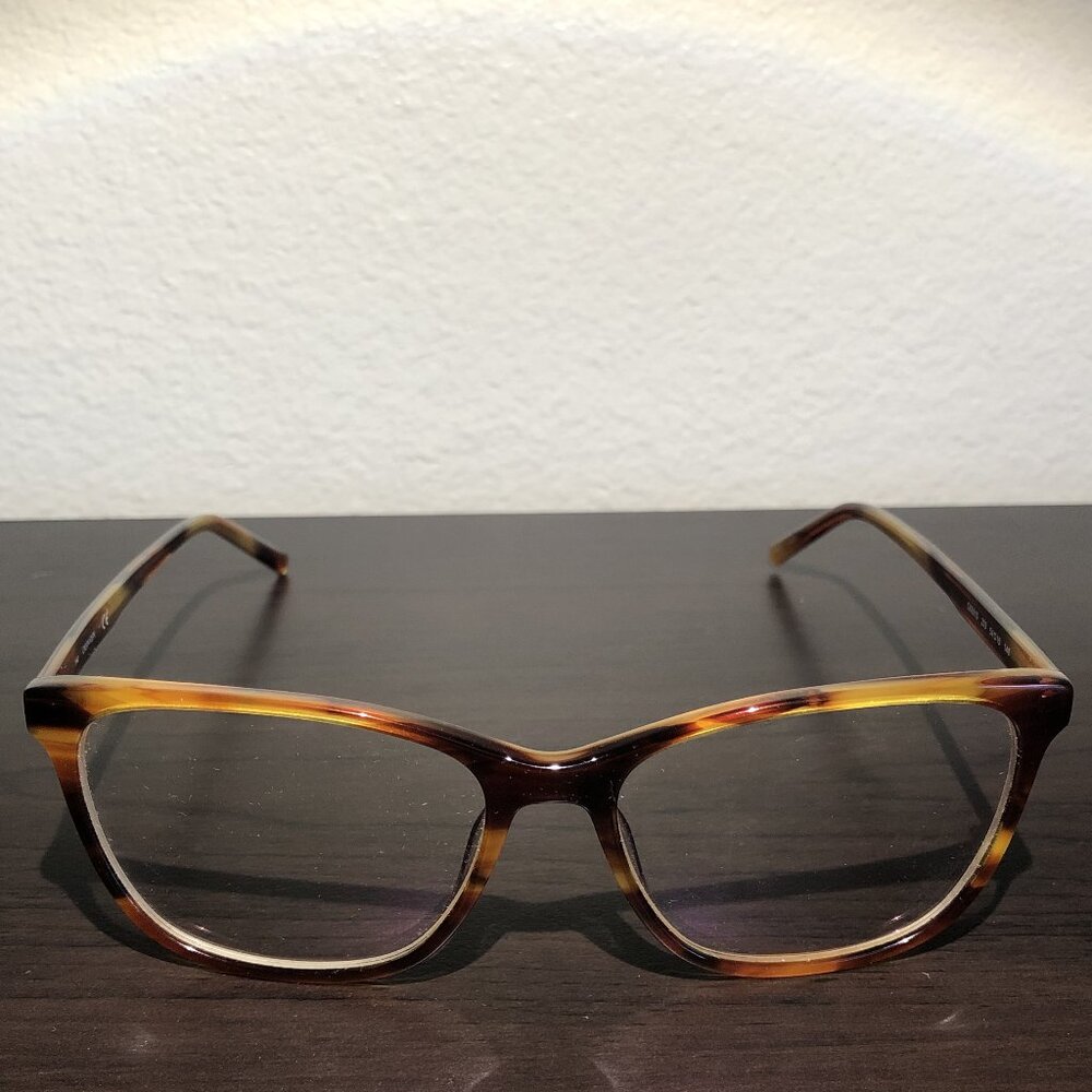 CALVIN KLEIN Eyeglasses CK6010 203 Stripped Brown 54-15-140 FRAMES ONLY